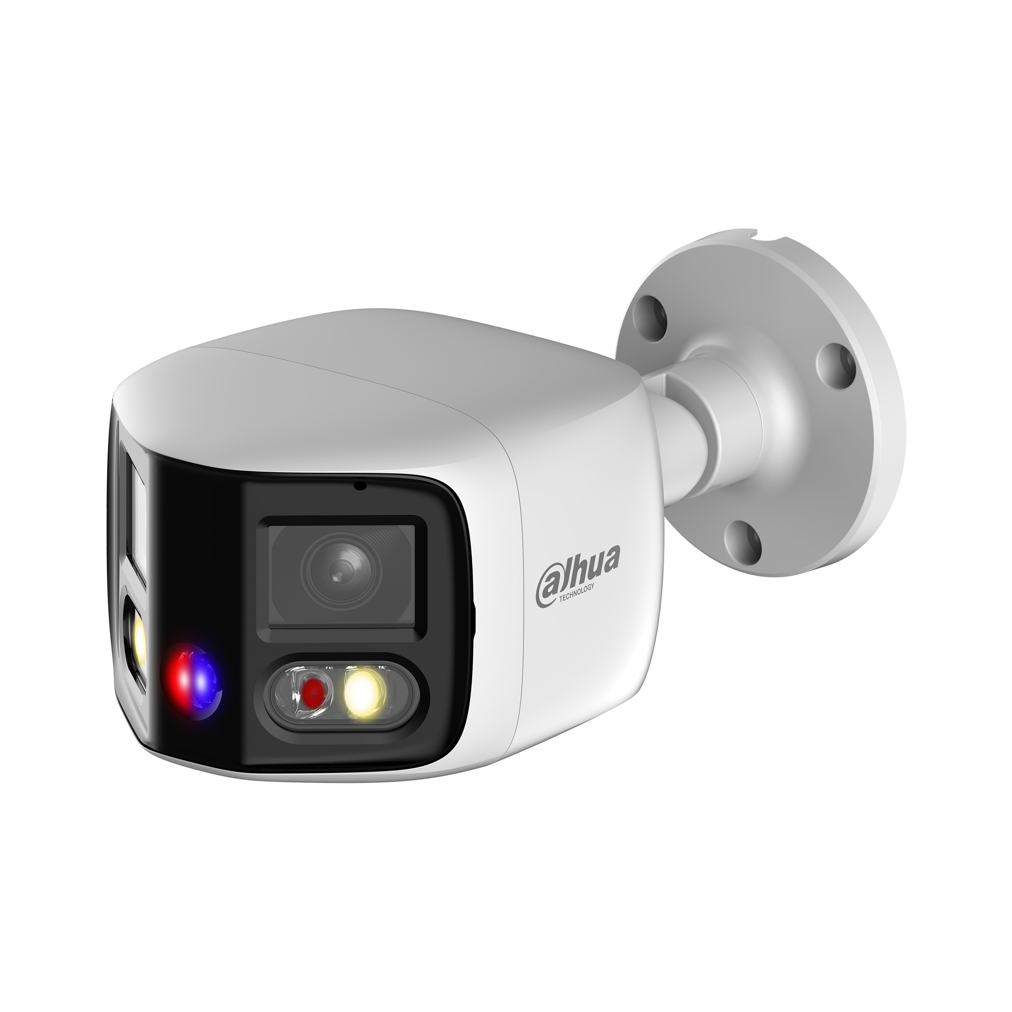 Dahua IPC-PFW3849S-A180-AS-PV – 8MP Dual-Lens 180° Bullet Camera met Actieve Afschrikking, Flitslicht en Sirene