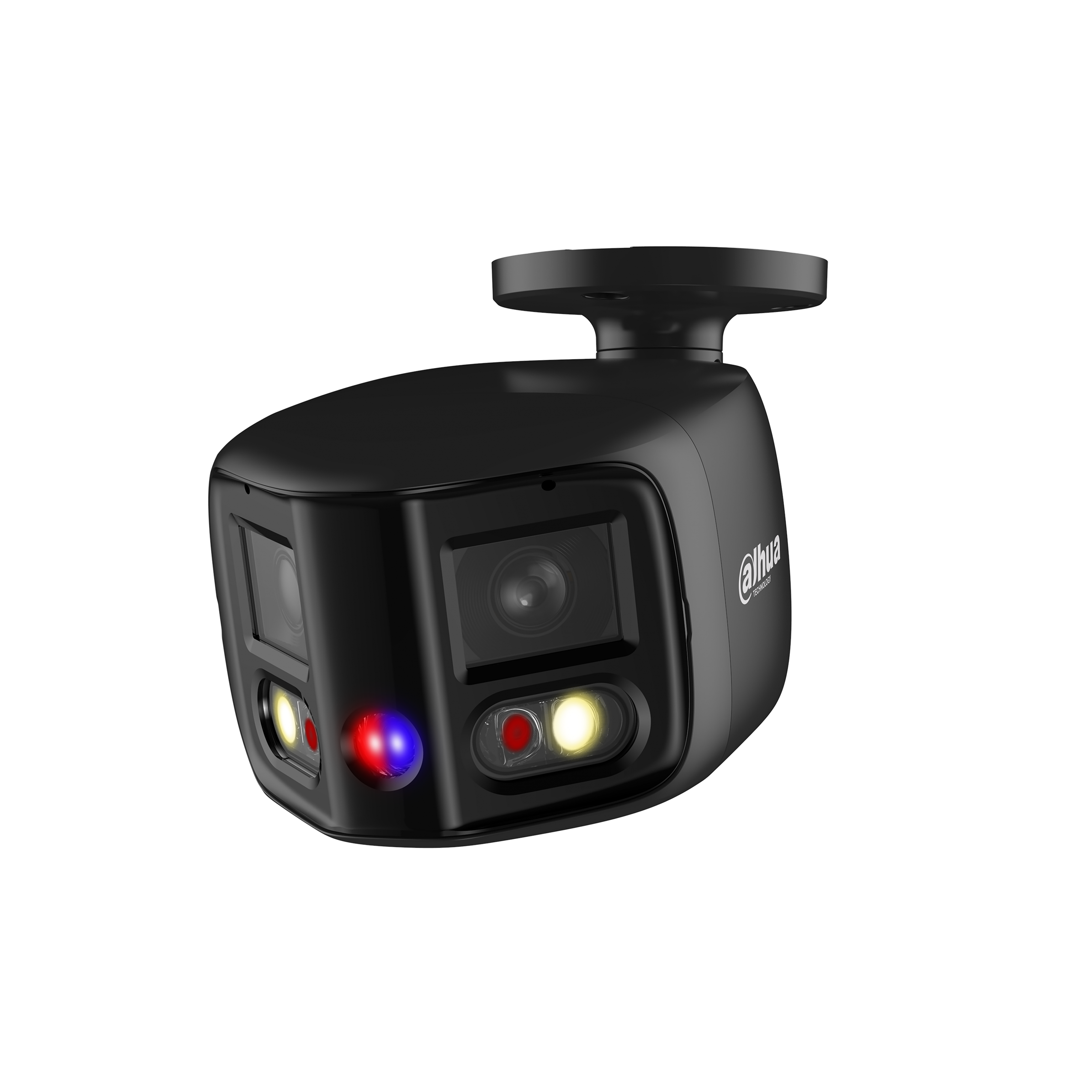 Dahua IPC-PFW3849S-A180-AS-PV – 8MP Dual-Lens 180° Bullet Camera met Actieve Afschrikking, Flitslicht en Sirene