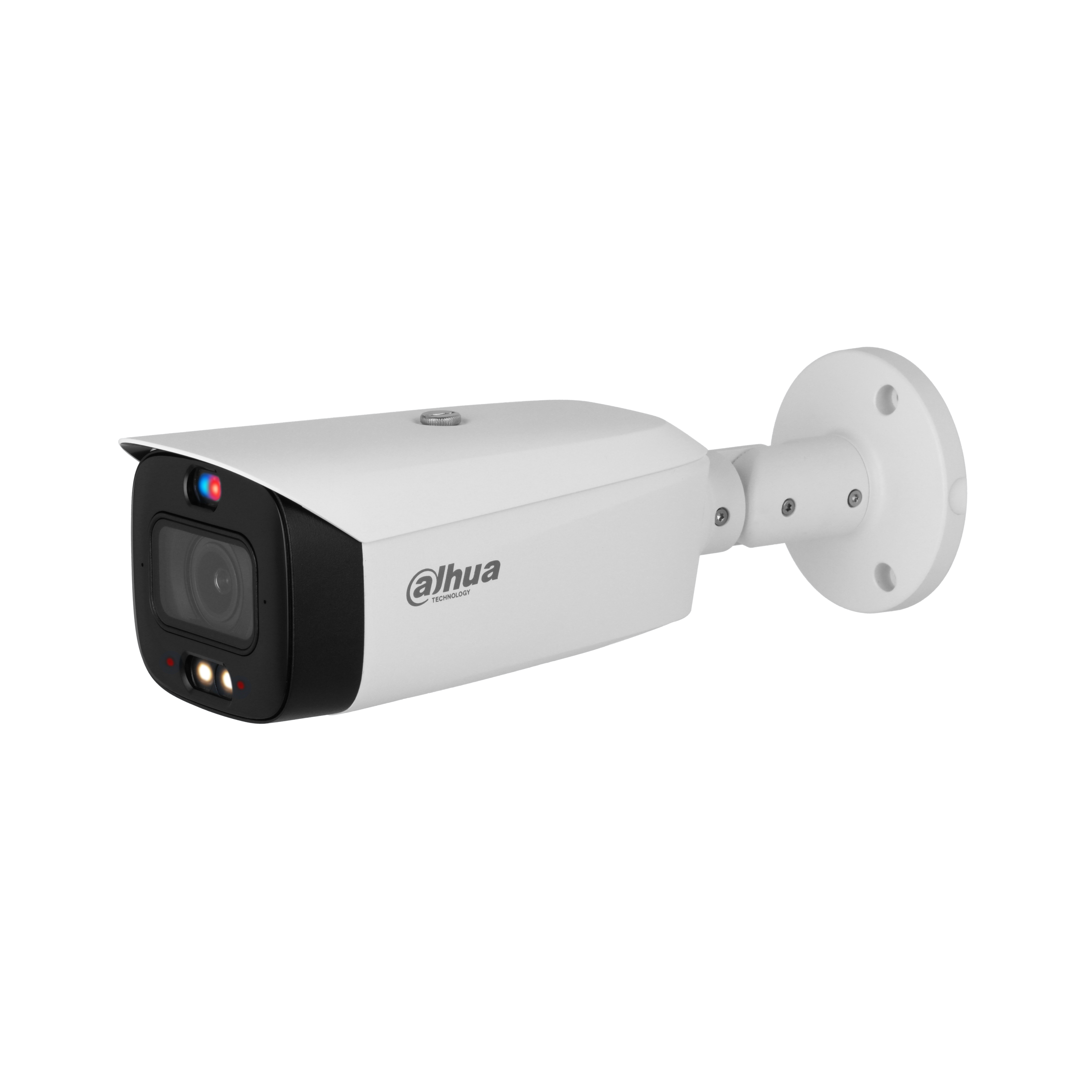 Dahua IPC-HFW3449T1P-AS-PV-0280-PRO – 4MP TIOC PRO AI Bullet Camera met Flitslicht, Sirene en 50m Full-color Nachtzicht