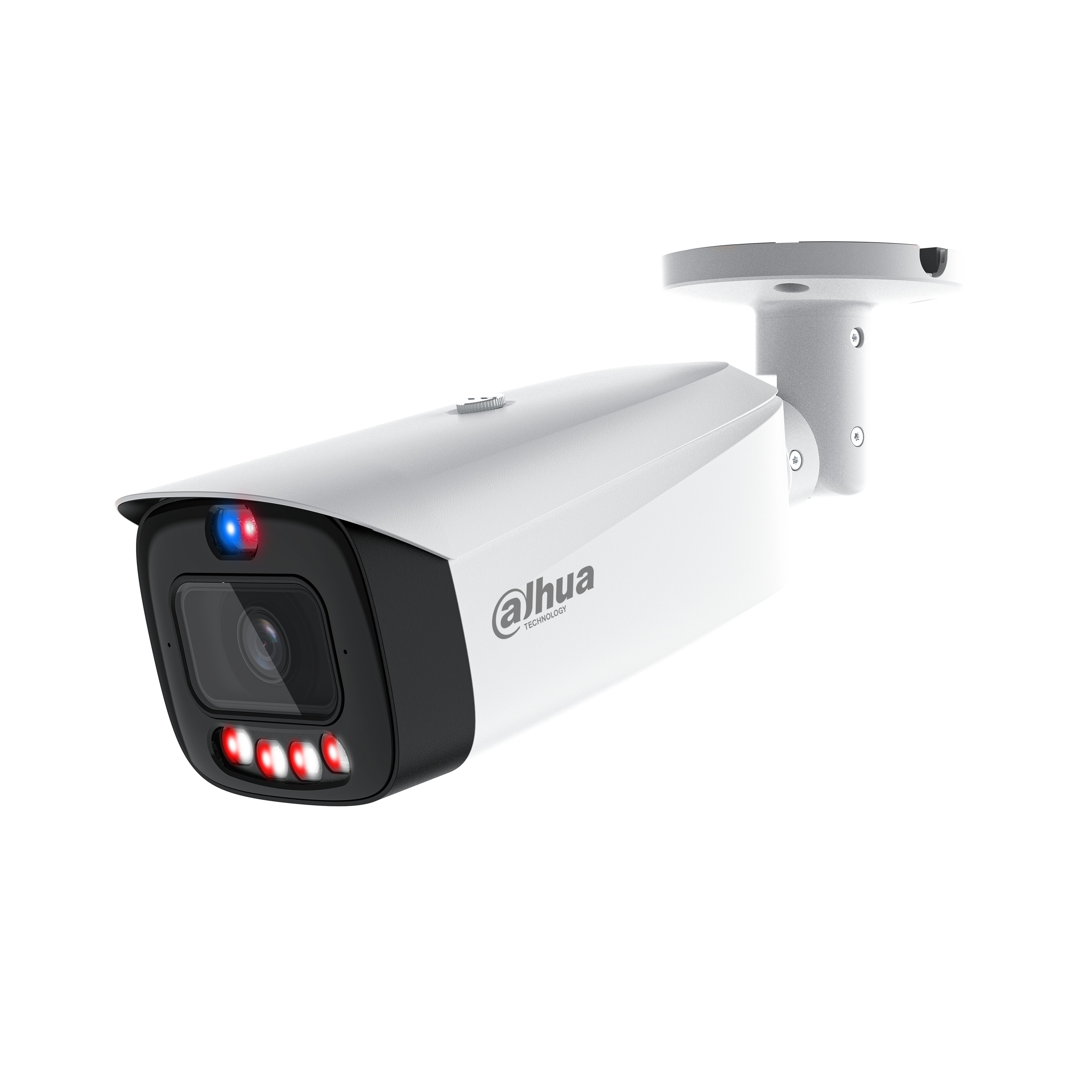 Dahua IPC-HFW3449T1P-AS-PV-0280-PRO – 4MP TIOC PRO AI Bullet Camera met Flitslicht, Sirene en 50m Full-color Nachtzicht