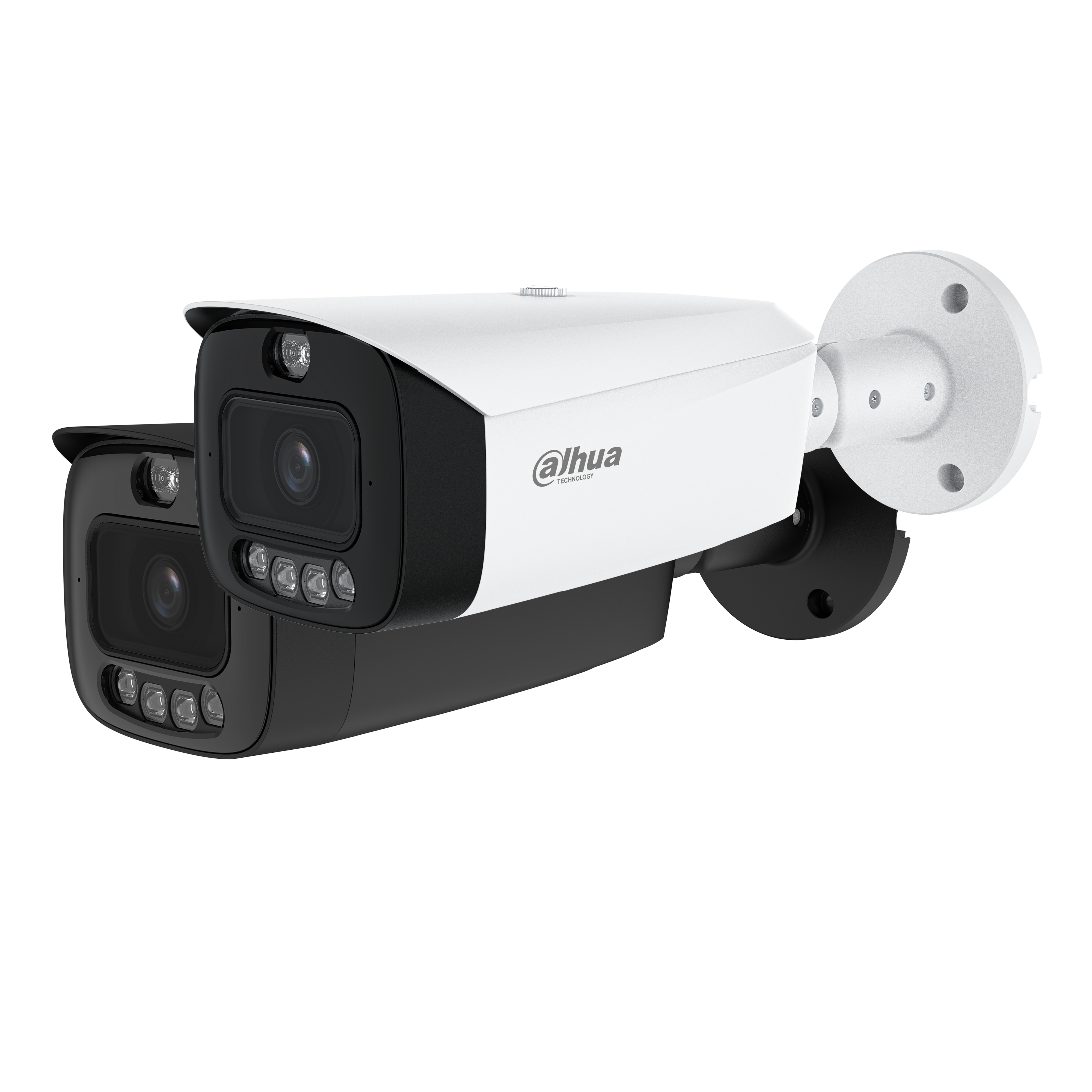 Dahua IPC-HFW3449T1P-AS-PV-0280-PRO – 4MP TIOC PRO AI Bullet Camera met Flitslicht, Sirene en 50m Full-color Nachtzicht