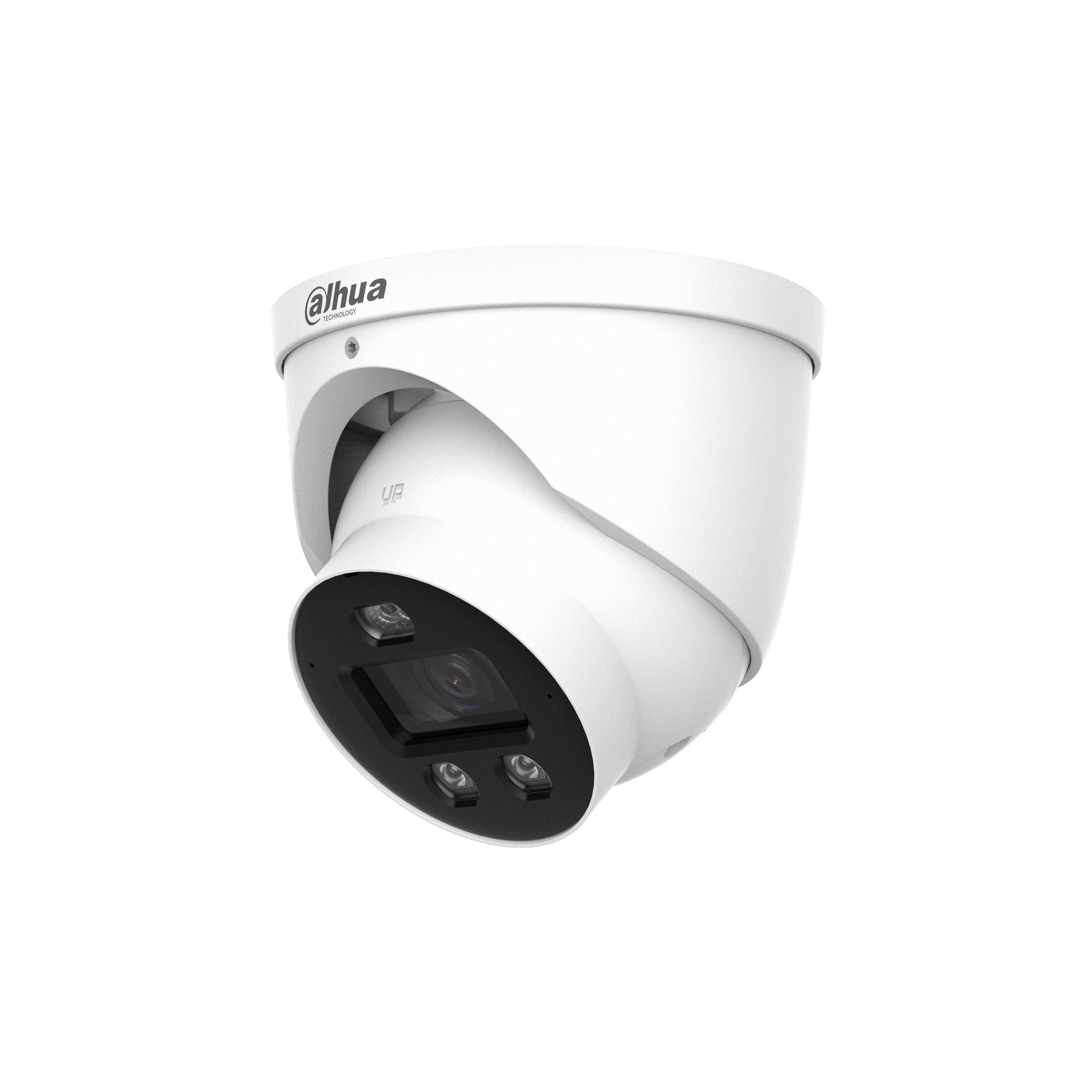 Dahua IPC-HDW3849HP-AS-PV-28-S5 Bl – 8MP TIOC 3.0 Turret Camera (Zwart) met Flitslicht, Sirene en 30m Nachtzicht