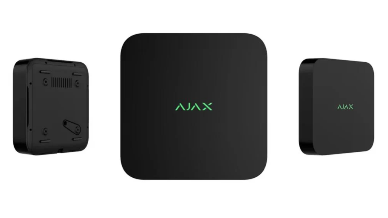 Ajax NVR 8ch – 4K Netwerk Video Recorder met Sabotage Alarm