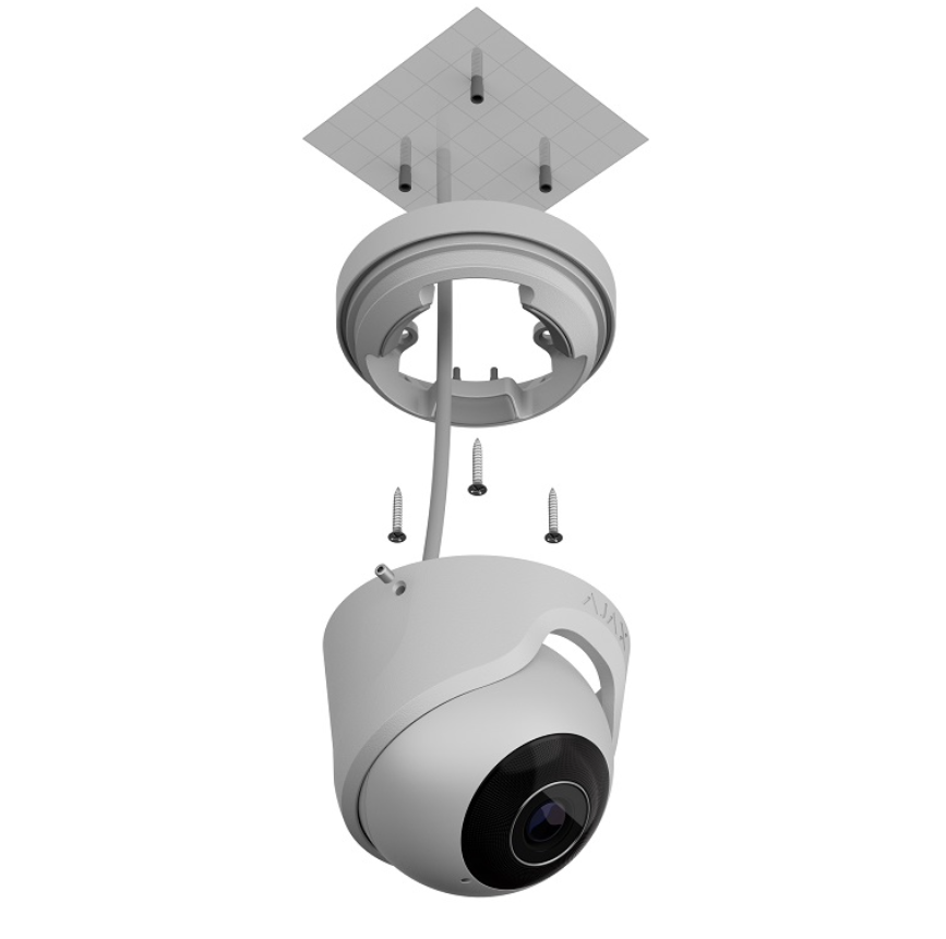 Ajax TurretCam 8MP – AI IP Camera | 4mm Lens | JetSparrow | IP65 IK08