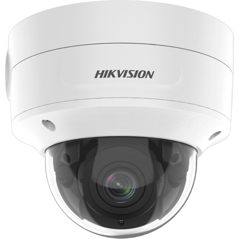 Hikvision DS‑2CD2746G2‑IZS (2.8–12 mm) – 4 MP AcuSense Varifocale Dome met DarkFighter, IP66/IK10