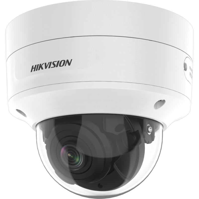 Hikvision DS‑2CD2746G2‑IZS (2.8–12 mm) – 4 MP AcuSense Varifocale Dome met DarkFighter, IP66/IK10