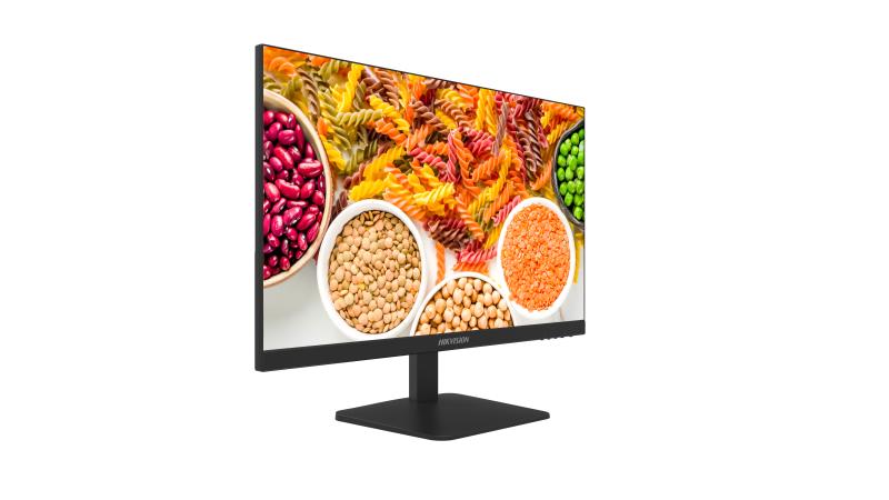 Hikvision DS-D5024F2-1P2 – 23.8" E-LED monitor Full HD met HDMI/VGA, VESA en 24/7 gebruik