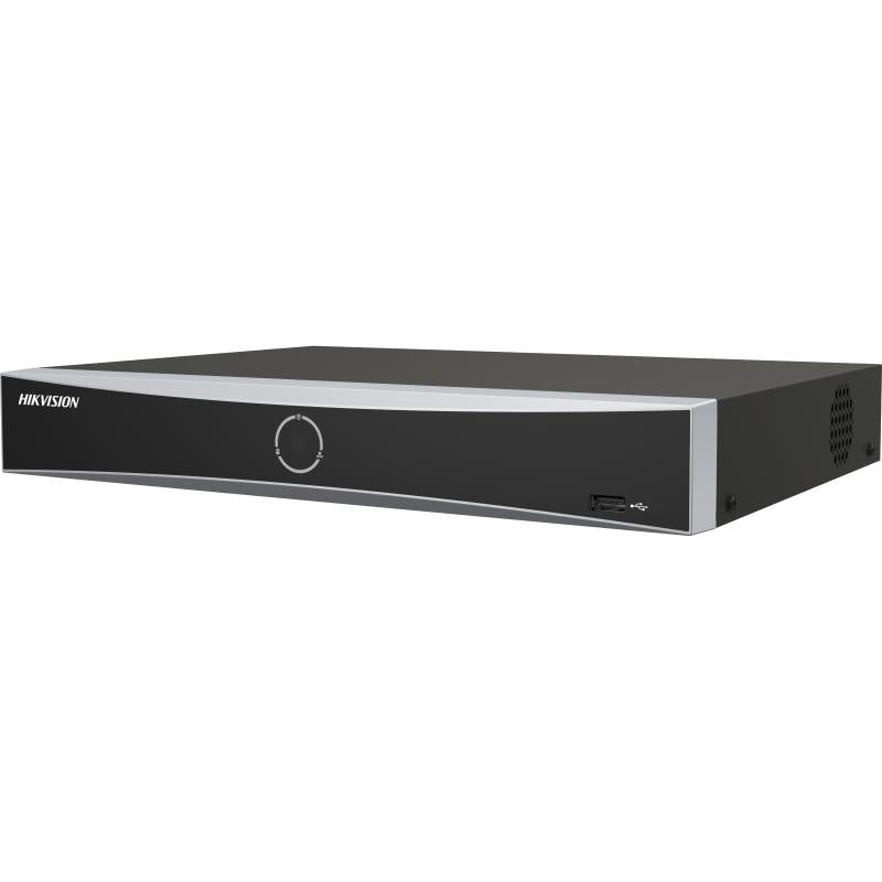 Hikvision DS-7604NXI-K1/4P(D) – 4-kanaals AcuSense NVR met 4x PoE, MD 2.0 persoons-/voertuigherkenning en gezichtsherkenning