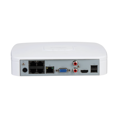 Dahua DHI-NVR4104-P-EI – 4-Kanaals 4K NVR met 4x PoE en Geavanceerde AI-functionaliteit