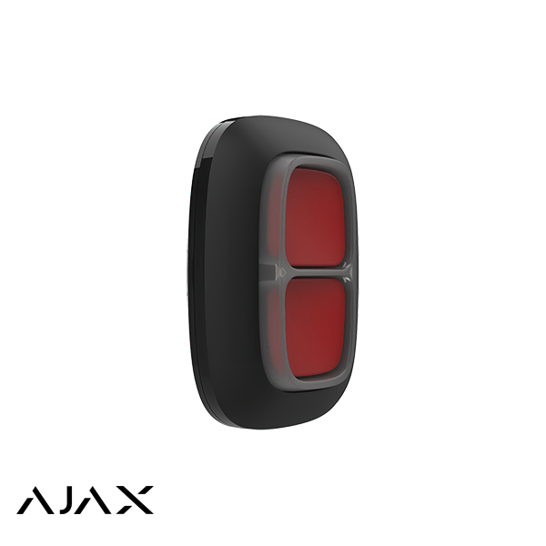 Ajax DoubleButton – Draadloze dubbele paniekknop met sabotagebeveiliging en IP55-bescherming