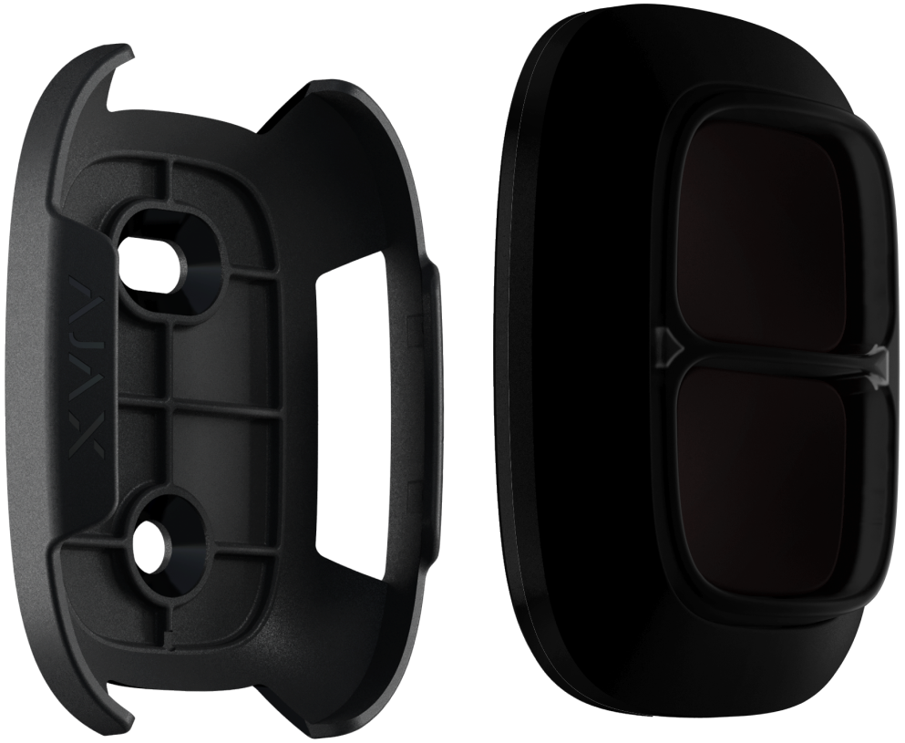 Ajax DoubleButton – Draadloze dubbele paniekknop met sabotagebeveiliging en IP55-bescherming