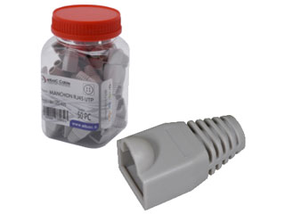 Elbac 941505-K05 – RJ45 Tule voor UTP Kabels, Grijs, 50 Stuks per Doos