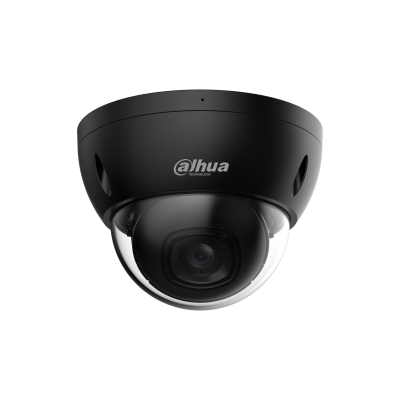 Dahua DH-IPC-HDBW2441EP-S-28B-Black | 4MP Full-Color Domecamera Zwart met IR & AI