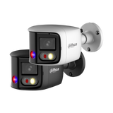 Dahua IPC-PFW3849S-A180-AS-PV – 8MP Dual-Lens 180° Bullet Camera met Actieve Afschrikking, Flitslicht en Sirene