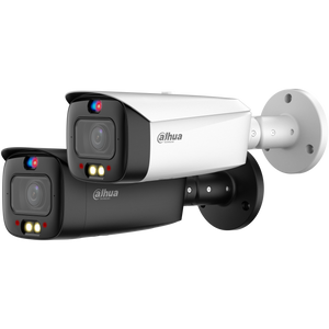 Dahua IPC-HFW3449T1P-AS-PV-0280-PRO – 4MP TIOC PRO AI Bullet Camera met Flitslicht, Sirene en 50m Full-color Nachtzicht