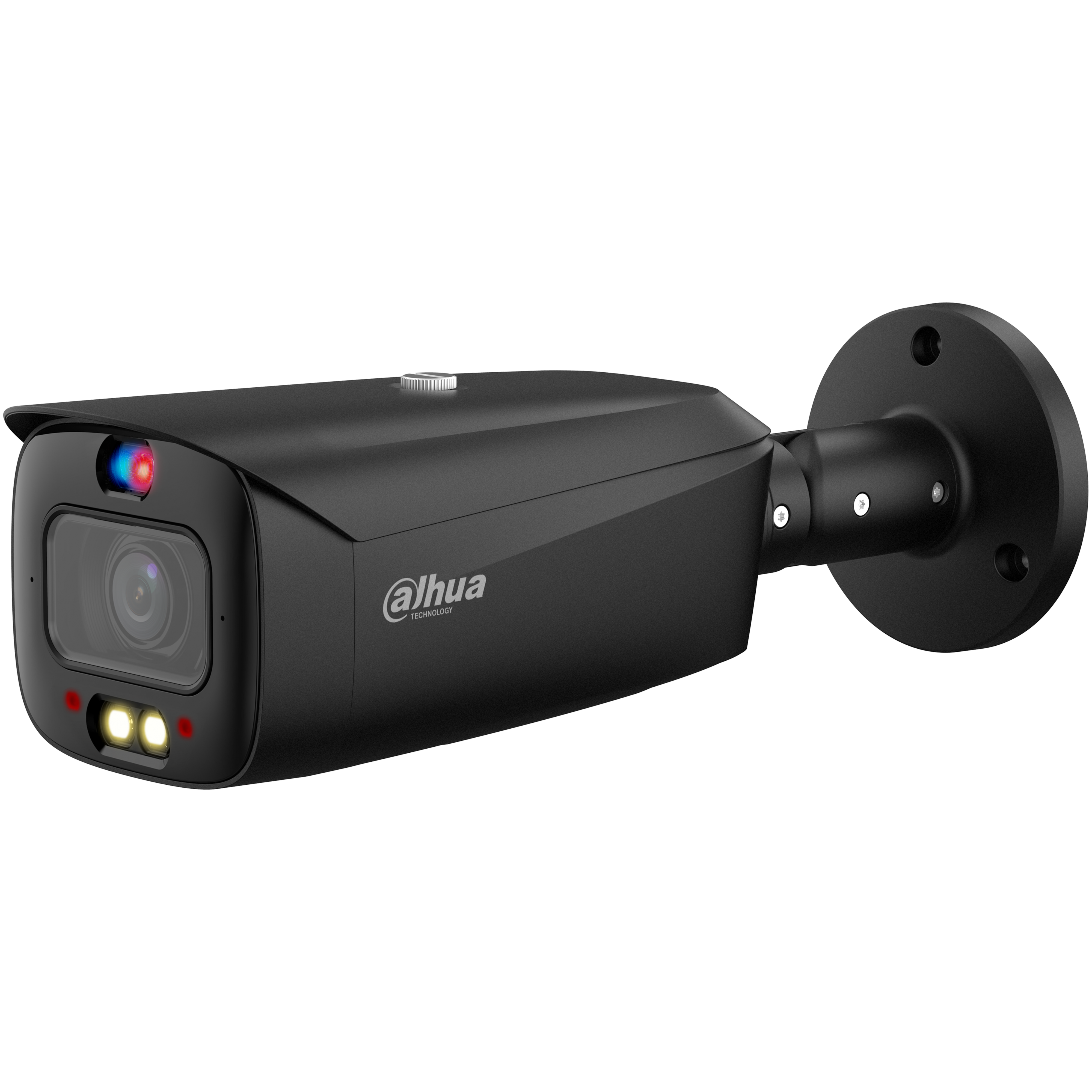 Dahua IPC-HFW3449T1P-AS-PV-0280-PRO – 4MP TIOC PRO AI Bullet Camera met Flitslicht, Sirene en 50m Full-color Nachtzicht