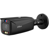 Dahua IPC-HFW3549T1P-AS-PV-28-S4-Bl – 5MP TIOC 2.0 Bullet Camera met Flitslicht, Sirene en 30m Nachtzicht (Zwart)