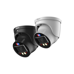 Dahua IPC-HDW3449HP-ZAS-PV-S5 – 4MP TIOC 3.0 Turret Camera met Varifocale Lens, Flitslicht en Sirene