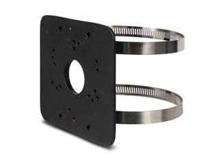 Alpha PFA152-E-B Zwarte Paalmontagebeugel | Voor Dome & Bullet Camera’s | Compatibel met Dahua
