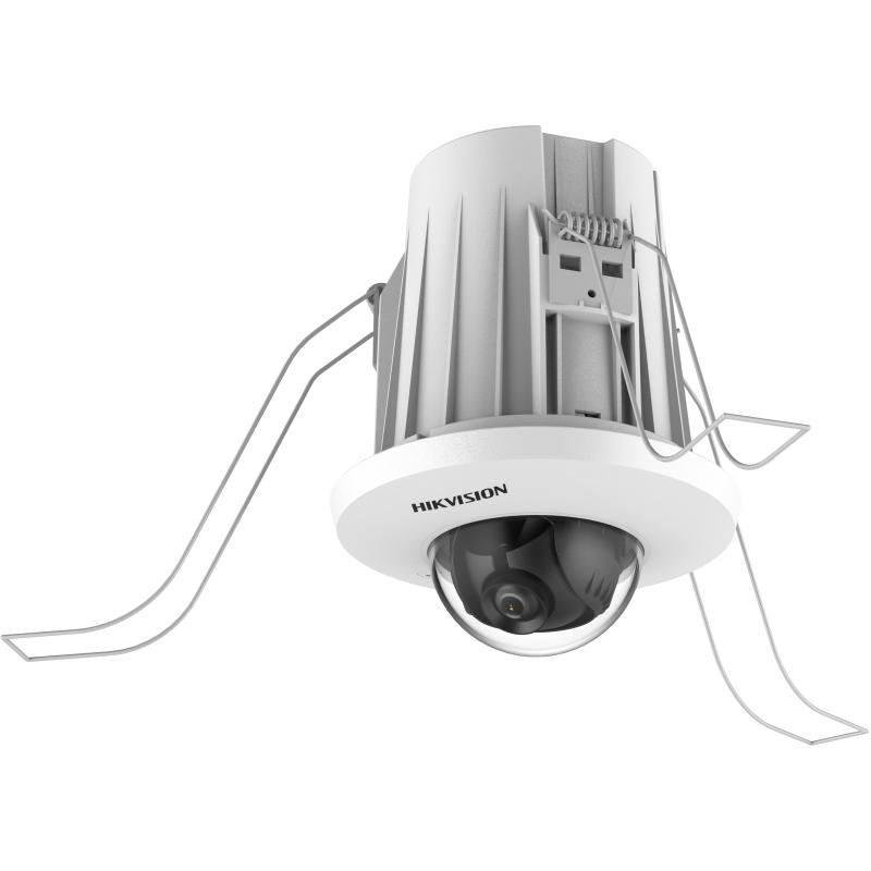 Hikvision DS-2CD2E43G2-U (2.8 mm) – 4MP AcuSense Inbouw Dome Camera met IR, WDR en compacte anti-vandaal behuizing