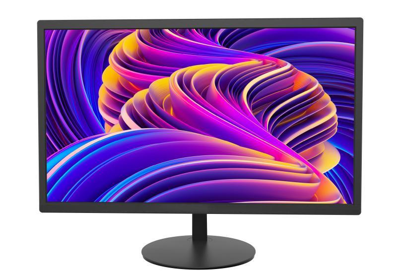 Hikvision DS-D5019S0-1P0 – 18.5" LED-beveiligingsmonitor met HDMI/VGA, kunststof behuizing en brede kijkhoek