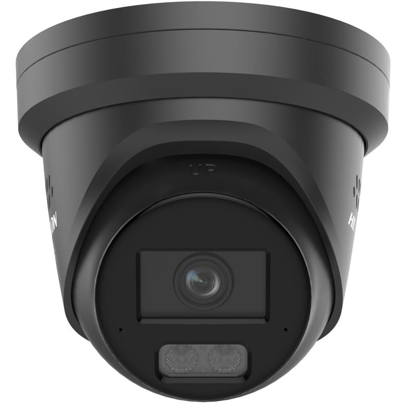 HIK DS-2CD2347G3-LI2UY (2.8mm) – 4MP Smart Hybrid Light Turret Camera met ColorVu, WDR, IR & Wit Licht, NEMA 4X, AI ISP, Zwart