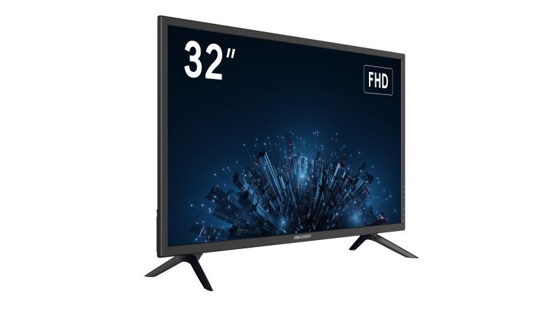 Hikvision DS-D5032F3-1V0S – 32" Full HD D-LED monitor met HDMI/VGA, audio, VESA, 24/7 gebruik en accessoires