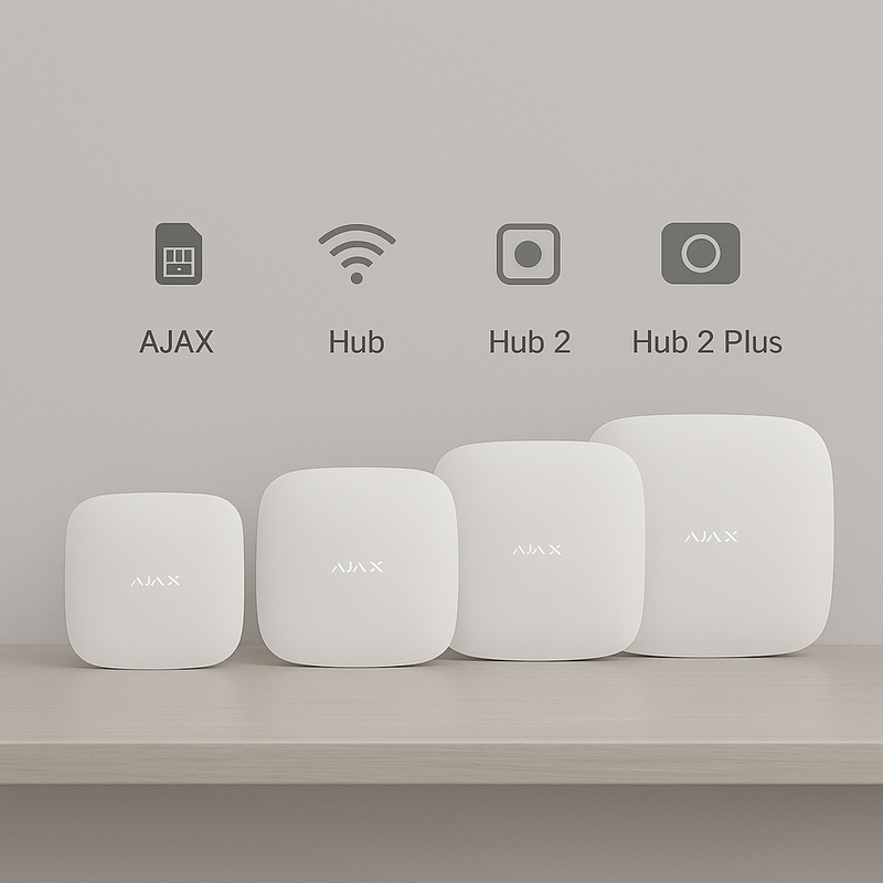 AJAX Hub – Het intelligente hart van je beveiligingssysteem