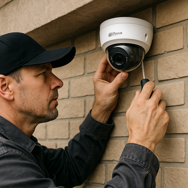 Hoe sluit ik een IP-camera correct aan?
