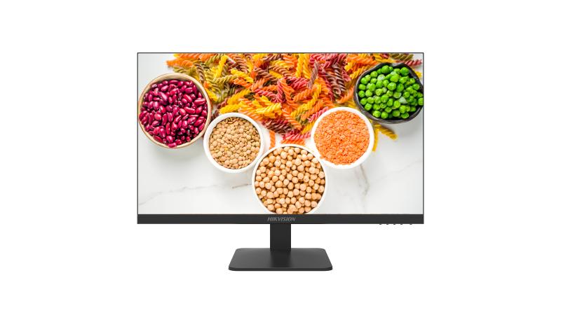 Hikvision DS-D5027F2-1P2 – 27" Full HD E-LED monitor met HDMI/VGA, VESA, 300cd/m² en 12/7 gebruik