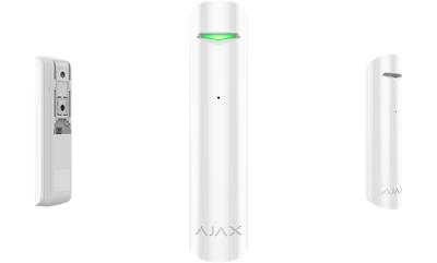 Ajax GlassProtect – Compacte draadloze glasbreukmelder met akoestische filters