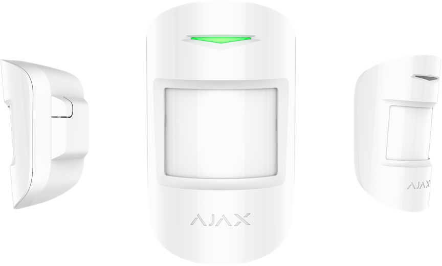 Ajax CombiProtect-B – Gecombineerde draadloze bewegings- en glasbreukmelder met huisdierimmuniteit