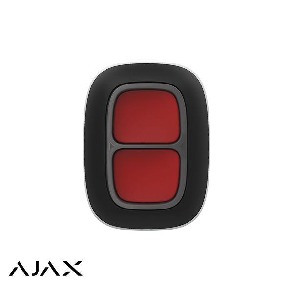 Ajax DoubleButton – Draadloze dubbele paniekknop met sabotagebeveiliging en IP55-bescherming