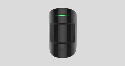Ajax MotionProtect Plus-B – Bewegingsdetector met extra microgolfsensor voor maximale betrouwbaarheid